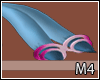 |M4| Blue Fur Tail M/F