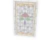 KDW Rose Glass Window
