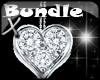! Diamond heart bundle