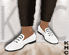KMC- Urban White Loafers