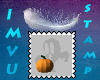 Ghost n Pumpkin stamp