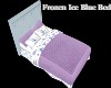 Frozen Ice Blue Bed