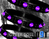 CyberDoll Armband Purple