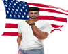 USA FLYING FLAG