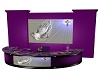 Purple Reception Desk