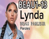 LYNDA-BEAU PARLEUR+MD