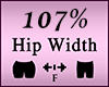 Hip Butt Scaler 107%