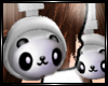 ~<3 Panda Headphones ~<3