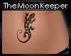[M] Gecko Belly Tattoo