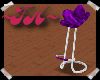 ~FA~ Purple Flower Stool