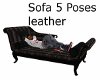 Sofa 5 Poses Leather