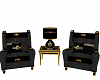 VERSACE COCO CHAIR SET