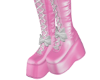 8↳ Cute Pink Boots