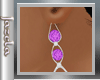 SB Drop Earrings Purple