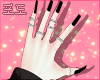 포도. Black Nails.