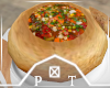 Veggie Soup Bread Bowl