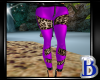 Leopard Pants Purple
