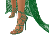 Green Heel Shoes