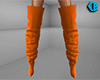 Orange Thigh High Boot F