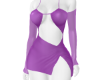 Kristy lilac dress