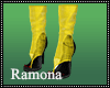 Yellow Transp Boots
