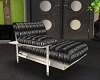 Modern Leather Chaise
