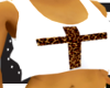 cheetah print cross