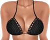 E* Black Bikini Top