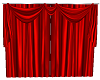 Red Curtain T-Open Close