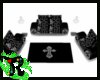 Iron cross couch set