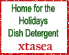 Holiday Dish Detergent