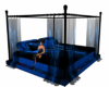 Blue Pheonix Bed W/Poses