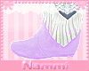 Kids country boots lilac