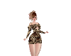 JL~Brown Leopard Dress