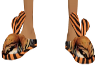 Tiger slippers
