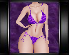 Glitter Bikini Purple