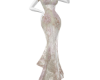GP Pearls n V Lace Mer D