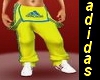 yellow  trousers