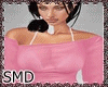 ! Pink Sheer Top