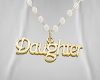 Gold Pearl Daughter Neck