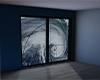 bluish room