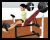  RED WEIGHT BENCH