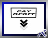 *T* Pay Debit Sign 
