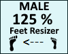 Feet Scaler 125%