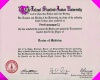 Prettys certificate