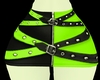 S! Brat Skirt - Toxic