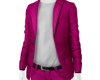 Casual Pink Suit