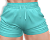[Y] Turquo Muscle Shorts