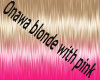 Onawa blonde with pink