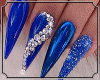 1 e Blue Nails + Rings
